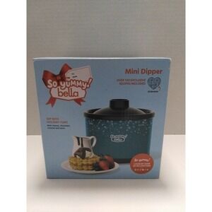 So Yummy Bella‎ Mini Dipper Teal ~ Melt Chocolate, Cheese, Caramel & More